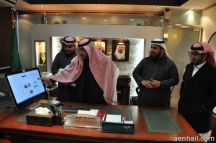 مدير تعليم حائل يُدشن الاستايل الجديد لموقع الإدارة