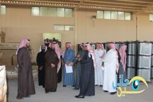 تعليم حائل يقف على استعداد مستودعاته لبداية الفصل الدراسي الثاني
