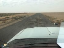 طريق روضة الطليحة – أم ساروت – الأجفر خطير يهدد مرتادية