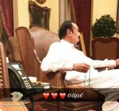 صورة عفوية لخادم الحرمين الشريفين بعيداً عن الأجواء الرسمية