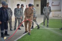 نفذ الدفاع المدني بمدينة حائل برنامجا تدريبا لمنسوبي إدارة السجون بالمنطقة