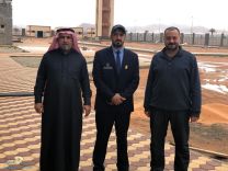 المهندس مشعل التميمي في زيارات تفقدية لمشاريع التدريب التقني بالمنطقة