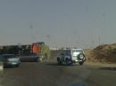 أعلاف في محافظة بقعاء#حادث إنقلاب لتريلة