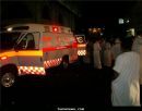 في سوق برزان نقل على اثرها الى مستشفى الملك خالد والجاني يهرب # إصابات متفرقه لرجل أمن تعرض لعملية دهس أثناء أداء عملة