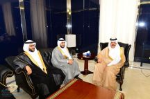 أمير منطقة حائل استقبل معالي نائب وزير البيئة والمياه والزراعة وناقش مستقبل الخدمات والمشاريع التابعة للوزارة في المنطقة