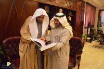 مدير عام بريد حائل يستقبل فضيلة مدير هيئة الأمر بالمعروف والنهي عن المنكر بالمنطقة .