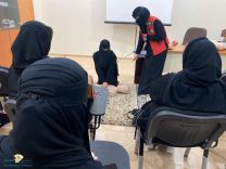 نفذ فرع هيئة الهلال الأحمر السعودي بحائل دورة تدريبية لعدد من المواطنات