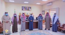مدير عام فرع وزاره البيئه والمياه والزراعه بحائل في زياره لمحافظة سميراء