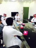 المهندس مشعل التميمي في إجتماع توجيهي للمتدربين المرشحين للتدرّب في المستشفى السعودي الألماني