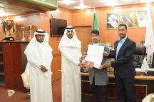 المهندس التميمي يكرم الفائزين والفائزات بمسابقة مسار على مستوى الوحدات التدريبية بالمنطقة