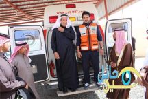 محافظ محافظة الشملي يقوم بزيارة تفقديه لمركز الهلال الأحمر‎