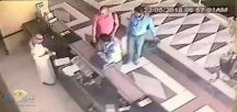 شاهد .. كاميرا مراقبة توثق لحظة مغادرة قتلة “إبراهيم الغصن” فندق في بريدة