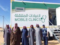 العيادات الصحية المتنقلة في قرية الجبيلي..وصاحبها يشكر مدير الشئون الصحية