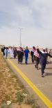 متوسطة الوهيبيه للبنين وصحي الوهيبيه يدشنان فعاليات امش30