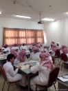 قسم التربية الإسلامية بمكتب جنوب حائل  يقيم درساً تطبيقياً في متوسطة سهما
