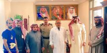 مركز صحي العزيزية بحائل يقوم بزيارة لمركز شرطة العزيزية والقيام بحملة اكتشاف الامراض المبكره