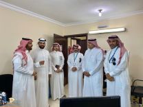 فريق من بنك التنمية الاجتماعية يزور جمعيتي آجا و إنتاج بحائل
