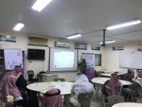 مبادرة ارتقاء في متوسطة حسان بن ثابت