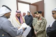 نائب أمير منطقة حائل يدشن مقر مكافحة التسول الجديد بالمنطقة