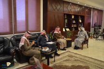 مدير عام بريد منطقة حائل يستقبل مدير عام الأحوال المدنية بالمنطقة
