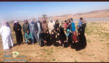 رحلة جماعية لمنسوبي مستشفى الحائط إلى آثار الشويمس العالمية