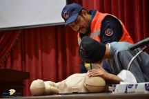 ادارة التدريب بهلال احمر حائل تقيم محاضرة توعوية في الإسعافات الأولية لنزلاء دار الملاحظة الإجتماعية