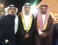 الأستاذ سالم اليوسف العنزي يحتفل بتخرج نجله ( خالد ) من جامعة حائل