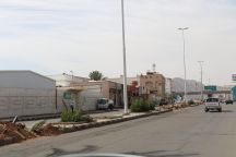 بدء العمل الفعلي بطريق الملك خالد ( طريق عقده ) بمدينة حائل ليكون مسارا واحدا