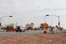 صباح غدا الثلاثاء تشغيل إشارة الراجحي الواقعة على الدائري الجنوبي بمدينة حائل