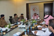 يستعد هلال أحمر حائل خطة فرضية مخصصة لتجربة اداء وفعالية سيارات الاسعاف من نوع الدفع الرباعي