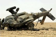 استشهاد طيارين سعوديين إثر سقوط طائرة عمودية من نوع أباتشي في مأرب