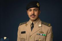 زياد النومسي برتبة ملازم من كلية الملك عبد العزيز الحربيه