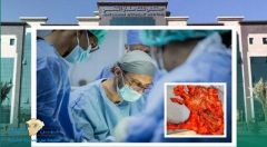 في عملية نوعية ودقيقة جدًا : فريق طبي بمستشفى الملك سلمان التخصصي بحائل ينجح في استئصال ورم سرطاني