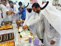 مستشفى الشنان يقيم حفل معايدة