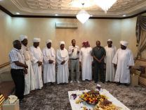 الجالية السودانية بحائل في منزل متعب سعيد السلامة