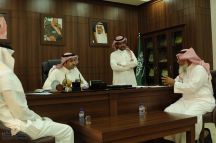 المهندس مشعل التميمي في زيارة لفرع وزارة العمل والتنمية الإجتماعية بمنطقة حائل