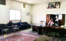 مشرف فرع الكلية التقنية بالشنان في ضيافة محافظ محافظة الشنان