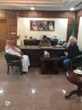 مدير شرطة حائل يستقبل أعضاء الفريق الفني للإتحاد السعودي للسيارات والدراجات الناريه .