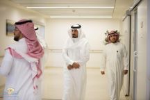 المهندس مشعل التميمي في زيارة للمستشفى السعودي الألماني بحائل