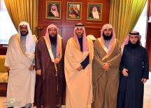 نائب أميرحائل ٠٠يستقبل مدير وقيادات هيئة الأمر بالمعروف بحائل