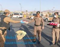 مدير شرطة حائل يهنيء منسوبي الأمن بحلول عيد الفطر المبارك