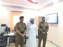 سعادة مدير شعبة الحوادث بحائل العقيد “الحربي” يزور فرع شركة نجم بحائل