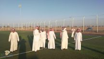 مدير مكتب الهيئه العامه للرياضه بزياره لمحافظه سميراء