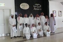 ابناء اخاء حائل يطلعون على مشاريع شركة المراعي في حائل