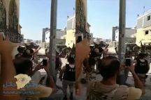 يحتفلون بانتهاء العملية الأمنية في “مسورة العوامية”