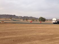 بدا العمل بإنشاء دوار الودي ( معشي الذيب ) على طريق المدينة المنورة جنوب حائل