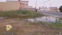 مياه الصرف الصحي تحاصر منازل في مدينة تربة