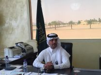 رئيس بلدية الخطة يبداء مهامه