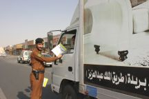 مرور منطقة حائل يقوم بحملة مرورية توعوية لقائدي وملاك الشاحنات