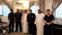 المشرف العام على الشؤون الإسعافية في زيارة للهلال الاحمر بمنطقة حائل